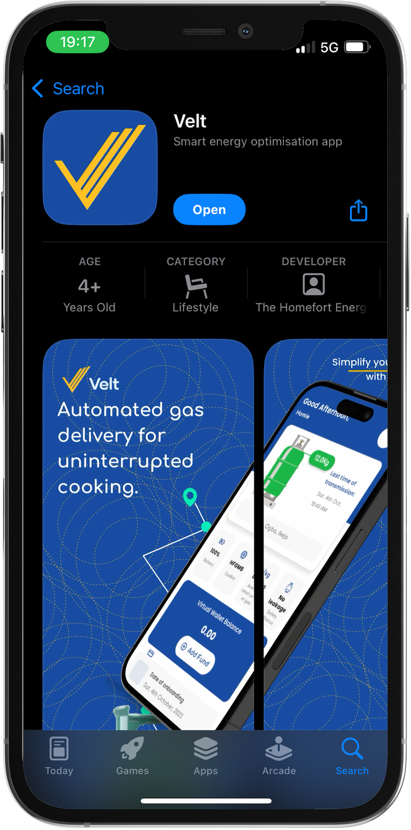 Download and register on the Velt Energy app from Play Store or App Store.